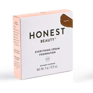 New Honest Beauty Everything Cream Foundation Walnut